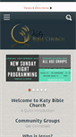 Mobile Screenshot of katybible.org